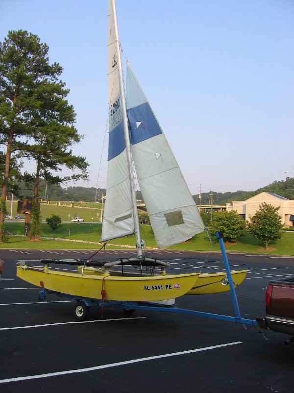 Hobie Cat 16 Setup